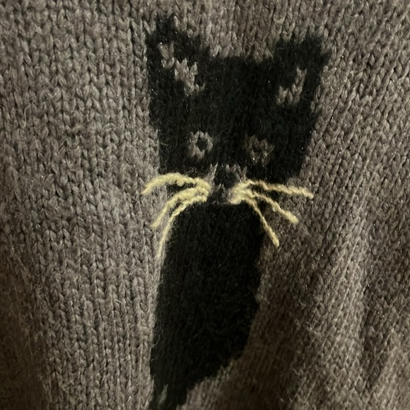 Wooden Ships Cat Sweater S/M - Picture 2 of 5